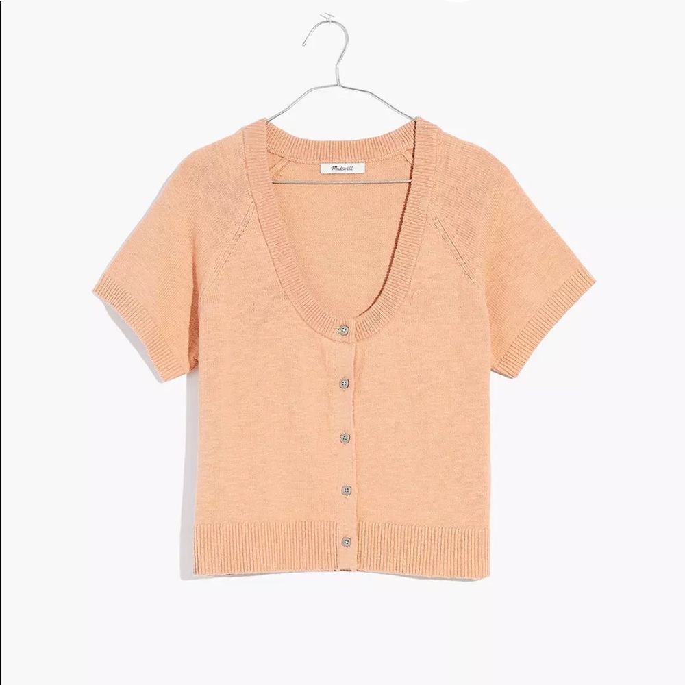NWT Madewell Linden Scoop Sweater Tee